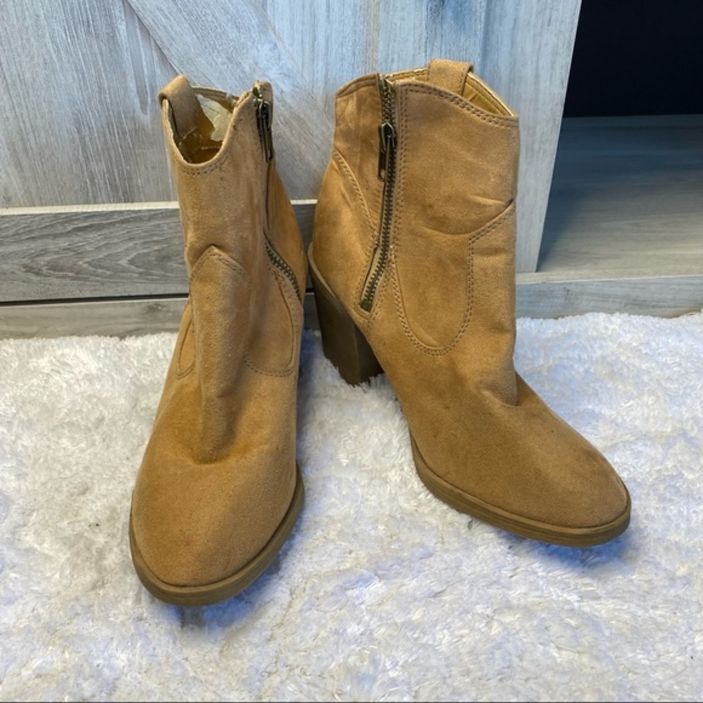 Divided H&M Suede Booties 7